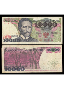POLONIA 10.000 Zlotych 1988 MB S. Wyspianski
